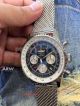 Perfect Replica Breitling Navitimer 01 Stainless Steel Mesh Strap Watch (4)_th.jpg